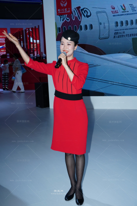 202405251空乘黑丝制服表演