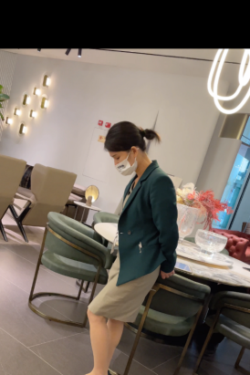 4K 绿衣 OL 肉色 430M