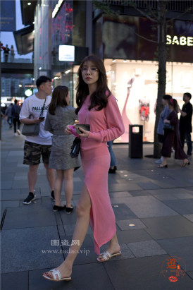 编码2510紧身包臀裙长凉拖美脚