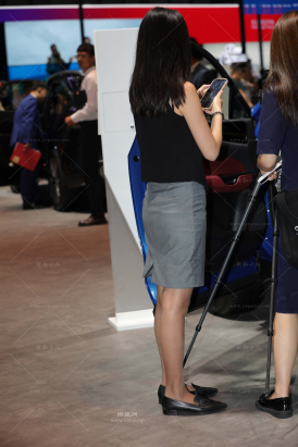 通勤装咖啡丝售车主播