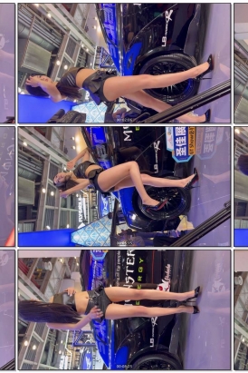 小婷婷黑色热裤