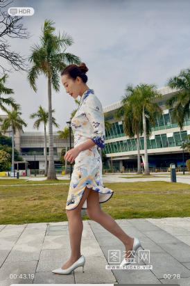 手机4K视频偶遇海航空姐2分钟