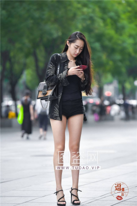 编码0328黑色热裤美腿凉高