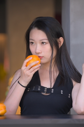 [一只麋鹿专区] 黑色瑜伽裤美女