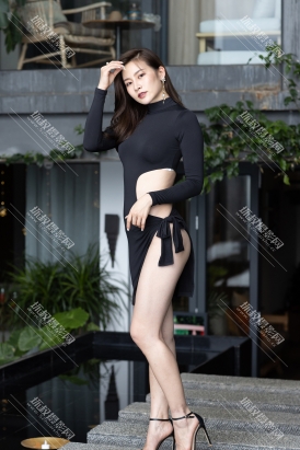 【范家辉大理旅拍第六篇】黑色长裙美女 思潼